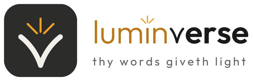 Luminverse · thy words giveth light
